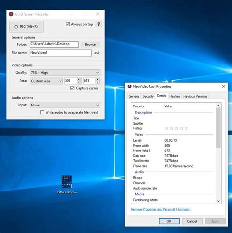 Quick Screen Recorder Est Un Outil D Enregistrement D Cran Open Source