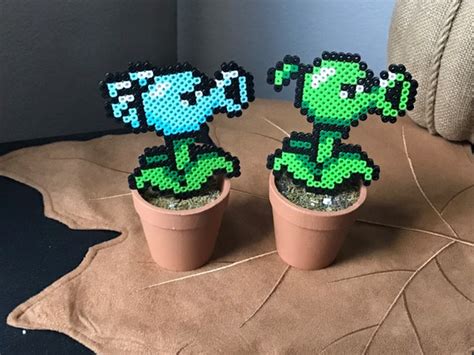 17 Plants Vs Zombies Perler Beads Arroearieann