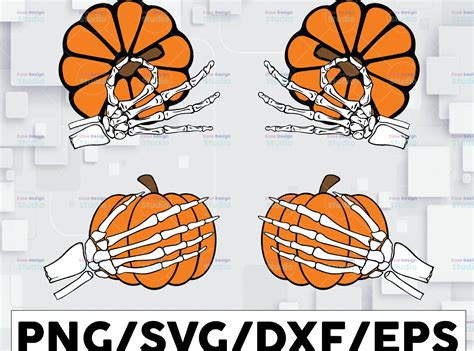 Skeleton Boob Hands Svg Dont Touch My Pumpkins Svg Halloween Skeleton Hands Svg Crella