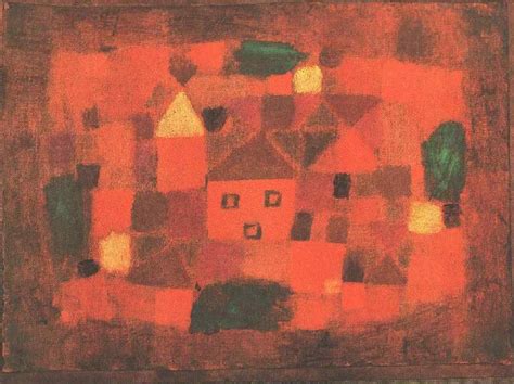 Landscape With Sunset Paul Klee Paul Klee Paintings Paul Klee