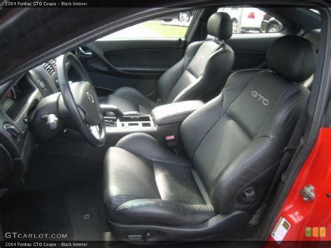 Black Interior Photo for the 2004 Pontiac GTO Coupe #40204568 ...