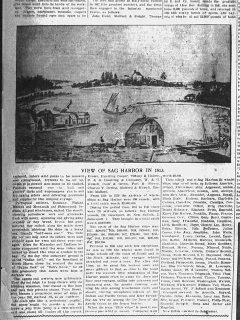 Sag Harbor history - Newspapers.com