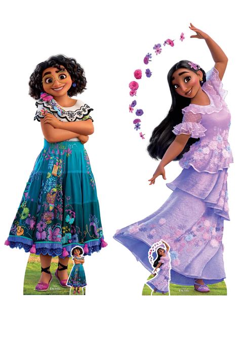 Mirabel And Isabela From Encanto Official Disney Cardboard Cutouts Twin