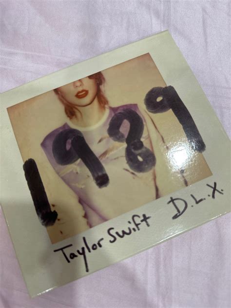 Taylor Swift 1989 Deluxe Album, Hobbies & Toys, Music & Media, CDs ...