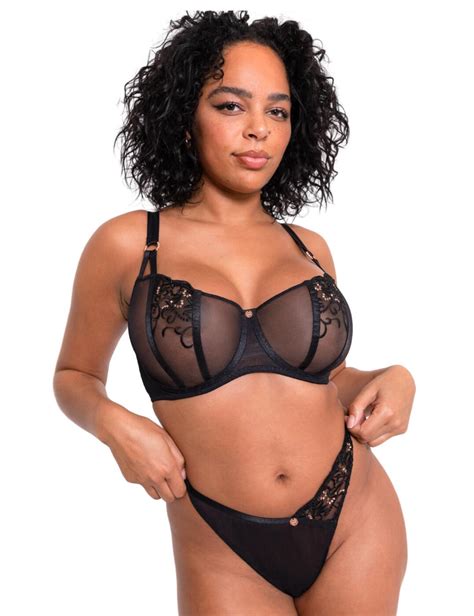 Scantilly By Curvy Kate Ornate Balcony Bra Belle Lingerie Scantilly