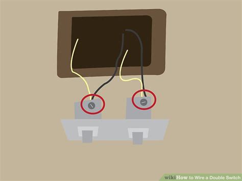 How To Wire A Double Switch With Pictures Wikihow