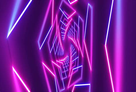 Leowefowa 7x5ft Lets Glow Neon Party Backdrop Vinyl Dazzling Radial