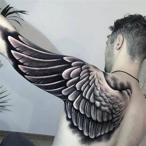 Tatuagem De Asas De Anjo Nas Costas