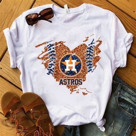 Houston Astros Baseball T Shirt Sn Lilycustom Baseball Tshirts