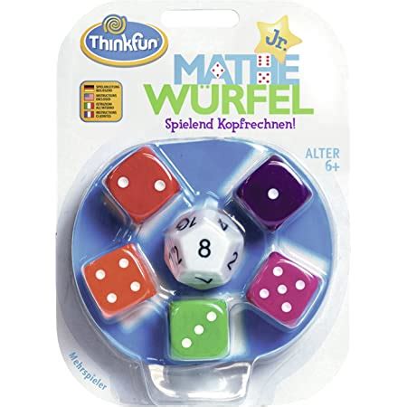 Thinkfun Mathe W Rfel Junior Amazon De Spielzeug