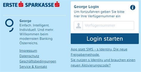 Wie Kann Ich In George Einsteigen Erste Sparkasse