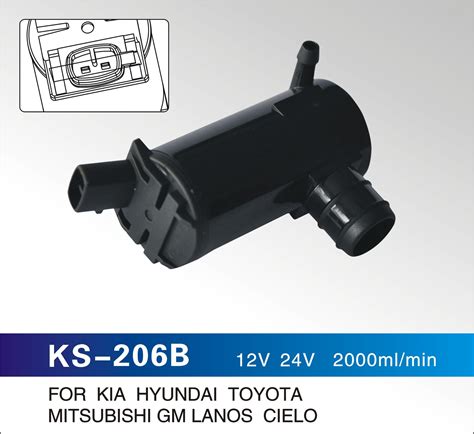 Windshield Washer Motor Pump For Kia Hyundai Toyota Mitsubishi Gm