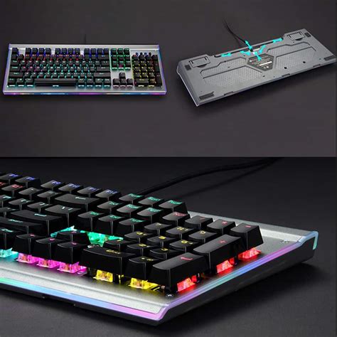 Teclado gamer mecánico HP RGB GK520 black switch SIPO