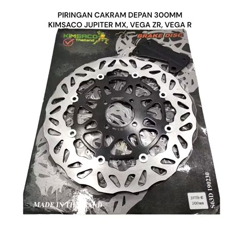 DISC PIRINGAN CAKRAM DEPAN PLUS BREKET 300mm PNP MX KING JUPITER MX