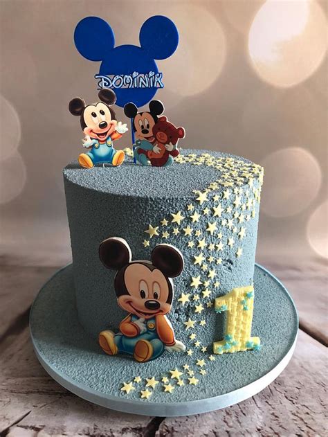 Mickey Mouse Cake Decorated Cake By Renatiny Dorty Cakesdecor