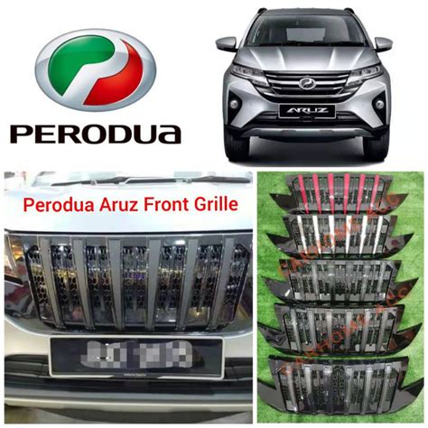 Perodua Aruz Front Bumper Grille Replacement Venom Grill V With