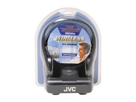 Jvc Black Ha W Rf Circumaural Mhz Wireless Stereo Headphone