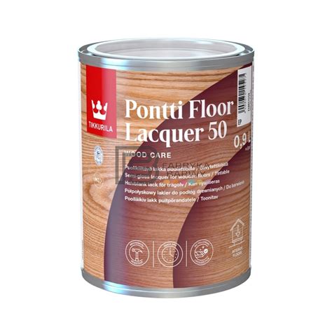 Tikkurila Pontti Floor Lacquer Mat 5 0 9L