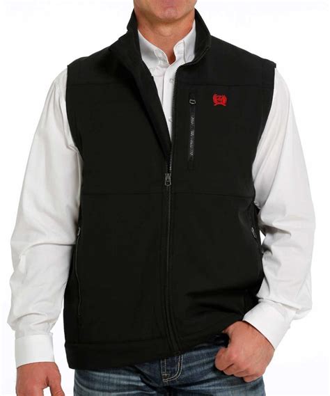 Cinch Men S Concealed Carry Bonded Vest Cowpokes Work Western