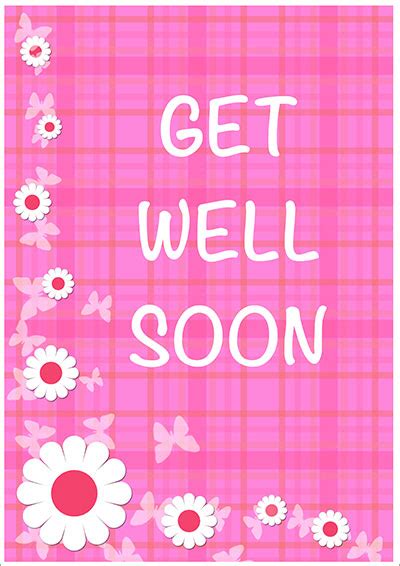 Get Well Soon Printable Cards For Kids