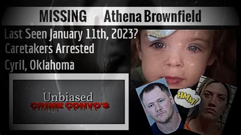 2 Athena Brownfield 4 Y O The Two Caretakers Arrested Last Seen On