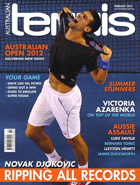 Australian Tennis Magazine February 2012 Tennis Magazine