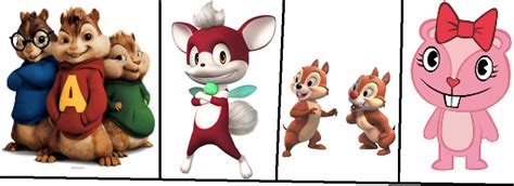 Chipmunk Characters by The2ndEinstein on DeviantArt