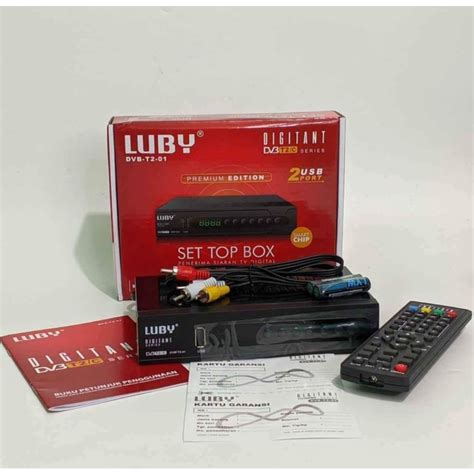 Jual Realpict Set Top Box Luby Tipe Dvb T Siaran Tv Digital