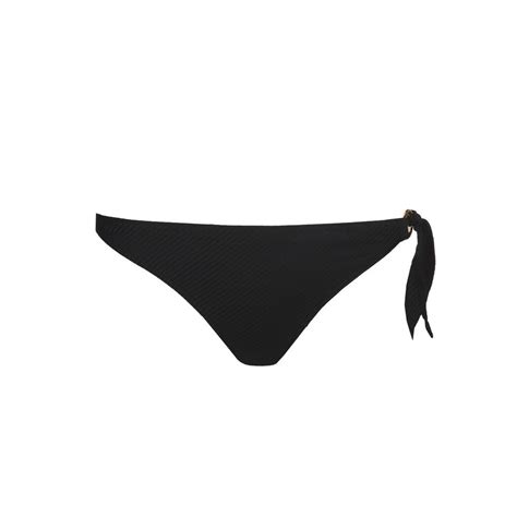 PrimaDonna Swim Sahara Black Bikini Briefs Waist Ropes Lingerie Ka