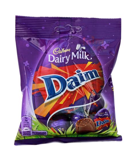 Cadbury Dairy Milk Daim Mini Easter Eggs 86g Piece Of UK