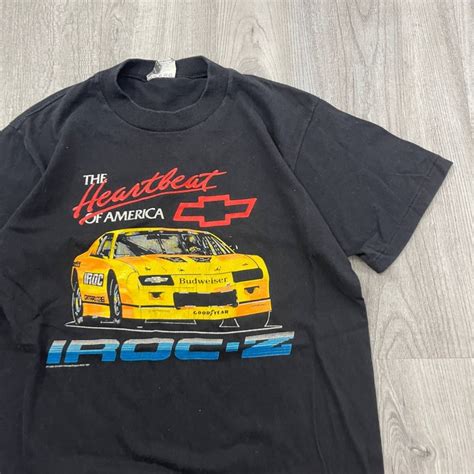 Vintage Vintage S Chevrolet Camaro Iroc Z Car Single Stitch Shirt