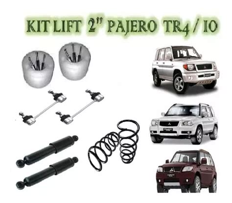 Kit Lift Pajero Tr Suspens O Polegadas Mn Parcelamento Sem Juros