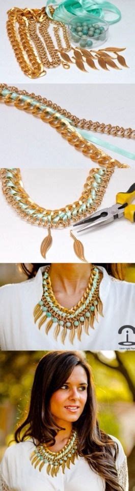 Diy Statement Necklace Diy Necklaces Tutorial Diy Statement