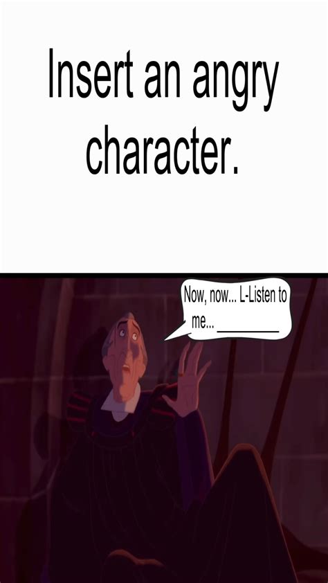 Scared Frollo Meme By Zackdel2001 On Deviantart