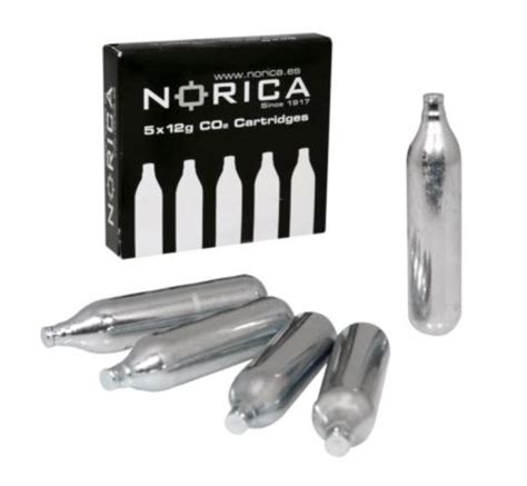 Norica CO2 Patruuna 12 G 5 Kpl Pakkaus NorDis Oy