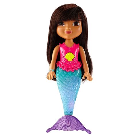 Fisher-Price Dora & Friends Sparkle & Swim Mermaid Dora - Shop Action ...