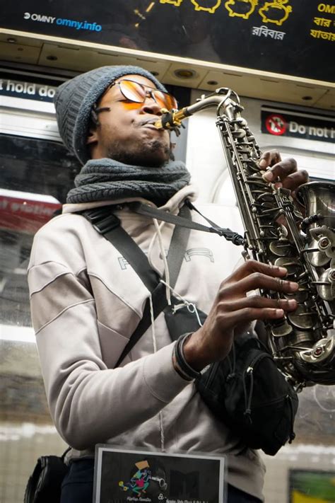 Trap-jazz sax player 'Lucky Buddha' blazes his own path, from subway to Ave. C to Vietnam - The ...