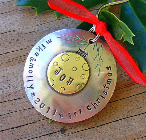 First Christmas or Family Christmas tree ornament | Etsy