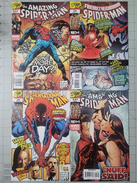 Spider Man One More Day Full Series Etsy