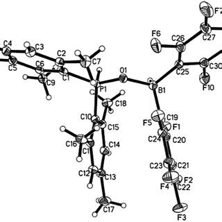 Molecular Structure Of 6 Thermal Ellipsoids Are Shown With 30