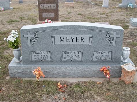 Leeroy E Meyer 1935 2005 Find A Grave Memorial