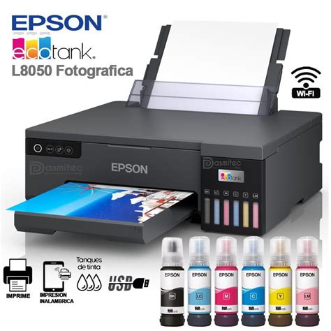 Impresora Fotogr Fica Epson L Ecotank Wifi Pvc Cd Colores Epson