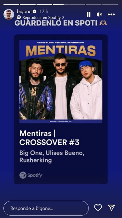 Mentiras lo nuevo de Rusherking y Ulises Bueno así suena el