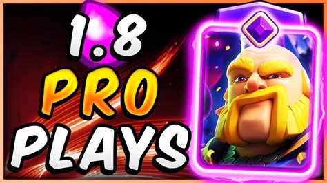 1 8 Elixir Cheapest Royal Giant Evolution Deck — Clash Royale Youtube