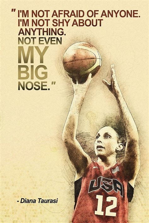 Diana Taurasi Motivational Nba Basketball Quotes Sayings Poster Nba