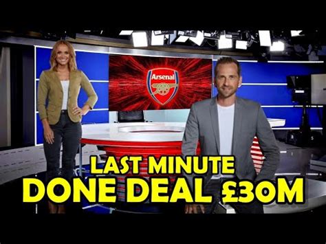 BREAKING NEWS SENSATIONAL BIG NEWS JUST NOW ARSENAL AGAINST MAN