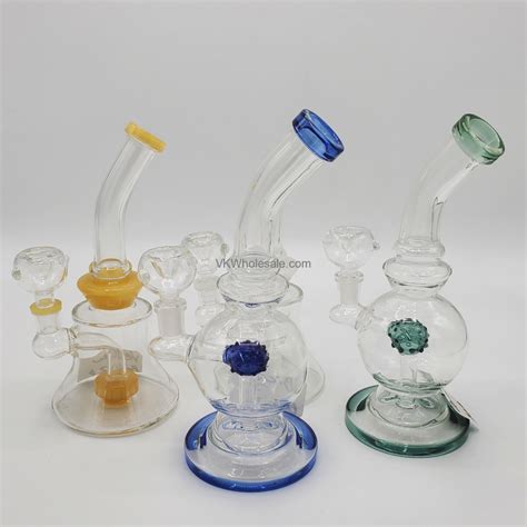 8 Heavy Duty Rigs Glass Beaker Bong Wholesale Glass Beaker Water Pipe Wholesale