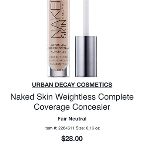 Urban Decay Makeup Naked Skin Concealer Poshmark