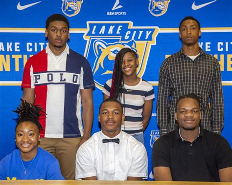 Six student-athletes sign to play collegiate sports at Lake City high school | WBTW