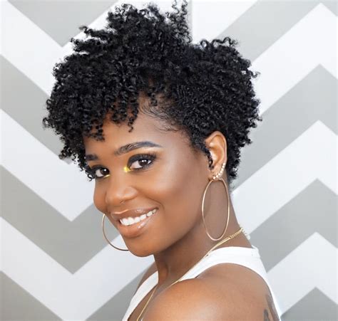 Strand Twist Out On Tapered Natural Hair